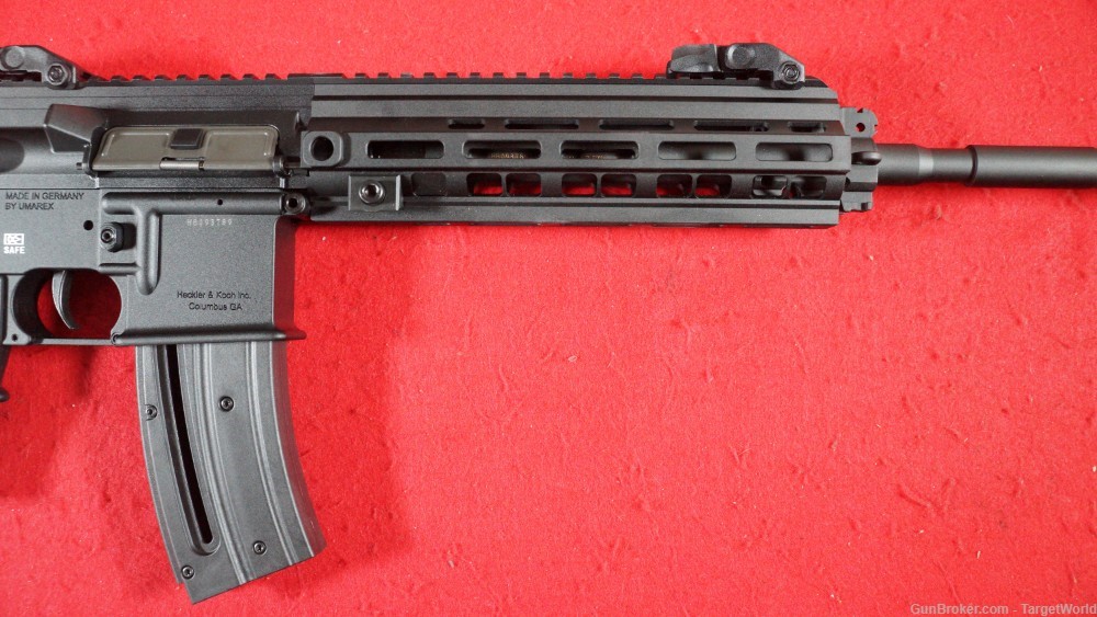 HECKLER & KOCH HK416 .22LR SEMI-AUTOMATIC BLACK 20 ROUNDS (HK81000401)-img-8