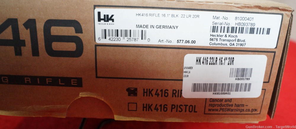 HECKLER & KOCH HK416 .22LR SEMI-AUTOMATIC BLACK 20 ROUNDS (HK81000401)-img-54