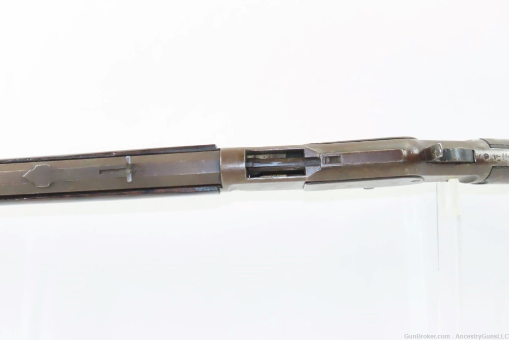 c1887 Antique WINCHESTER Model 1873 .44-40 WCF Rifle Octagonal Barrel-img-16
