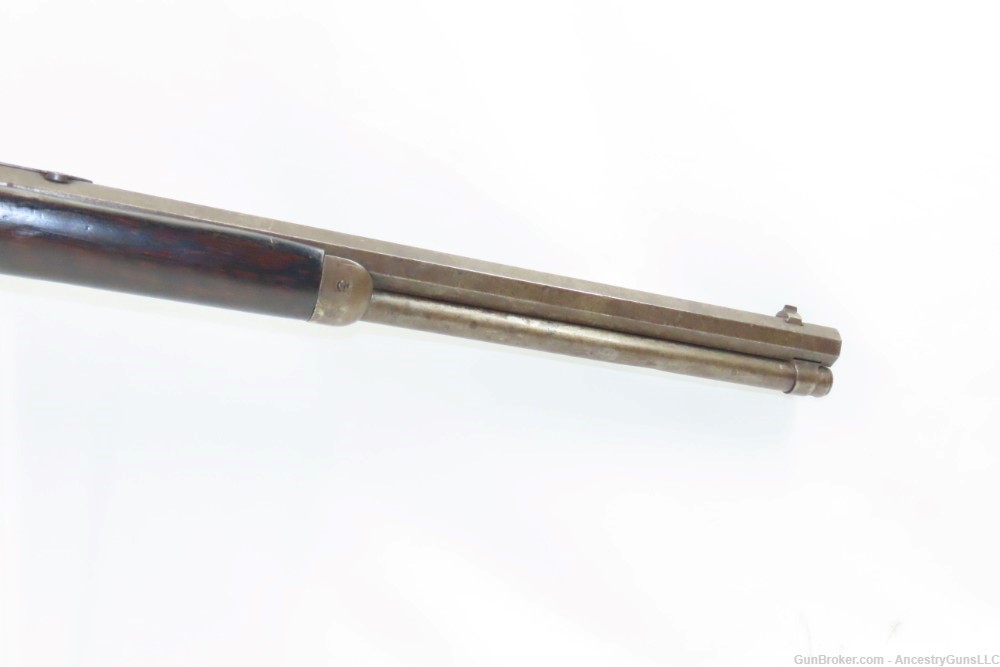 c1887 Antique WINCHESTER Model 1873 .44-40 WCF Rifle Octagonal Barrel-img-22