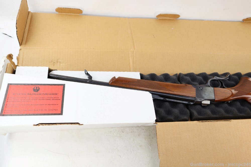 Rare Very Nice Ruger No. 1 Light Sporter 280 Rem Single Shot Rifle W/ Box -img-5