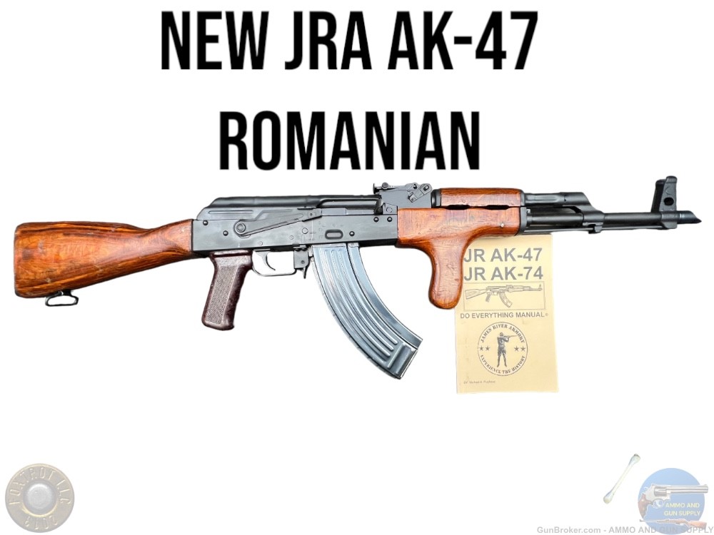 NEW JRA AK-47 ROMANIAN KUGIR - 30-RD MAG -CASED- CHROME LINED  - BUY NOW  -img-0