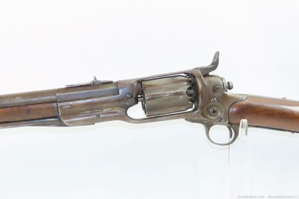 CIVIL WAR COLT Model 1855 Revolving MILITARY PATTERN Rifle .58 Caliber Root-img-3