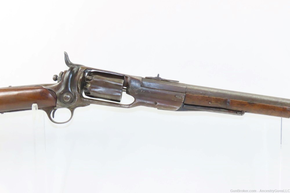 CIVIL WAR COLT Model 1855 Revolving MILITARY PATTERN Rifle .58 Caliber Root-img-13