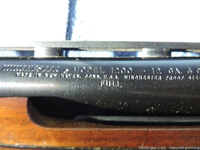 Winchester Model 1200, 12 ga pump action shotgun-img-6