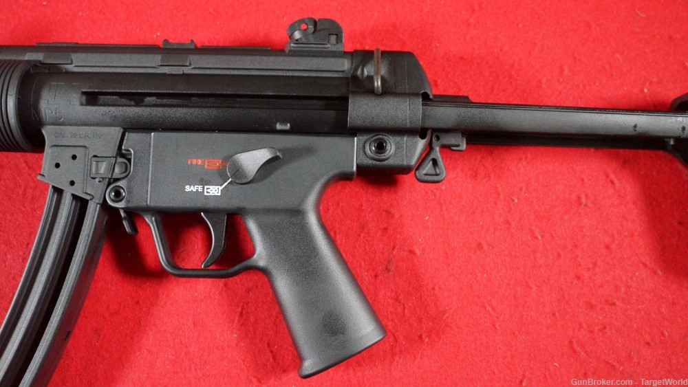 HECKLER & KOCH MP5 .22 LR ADJUSTABLE STOCK BLACK 25 ROUNDS (HK81000468)-img-3