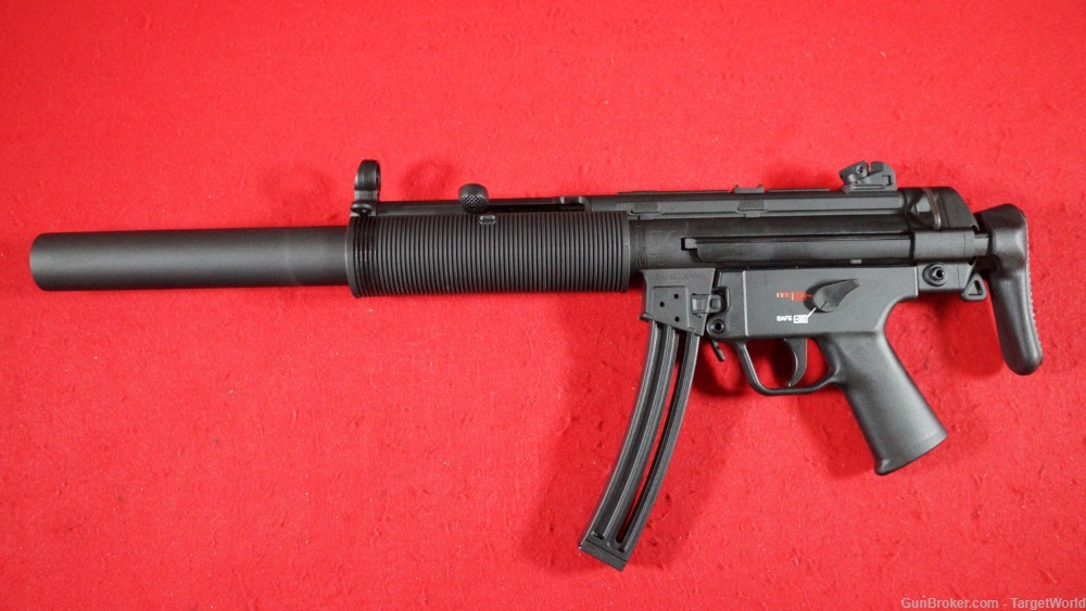 HECKLER & KOCH MP5 .22 LR ADJUSTABLE STOCK BLACK 25 ROUNDS (HK81000468)-img-30