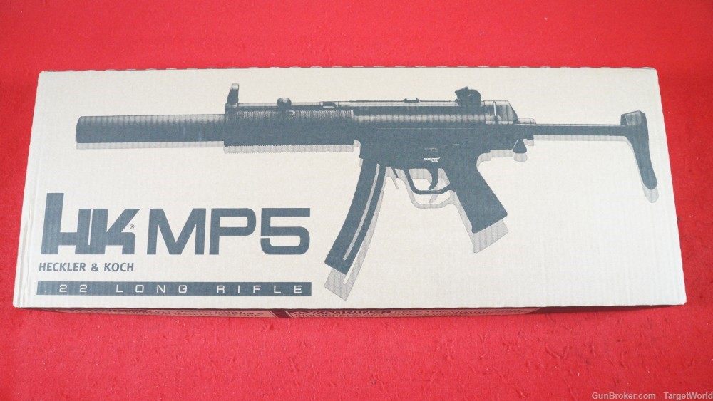 HECKLER & KOCH MP5 .22 LR ADJUSTABLE STOCK BLACK 25 ROUNDS (HK81000468)-img-43
