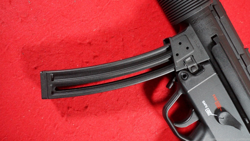 HECKLER & KOCH MP5 .22 LR ADJUSTABLE STOCK BLACK 25 ROUNDS (HK81000468)-img-36