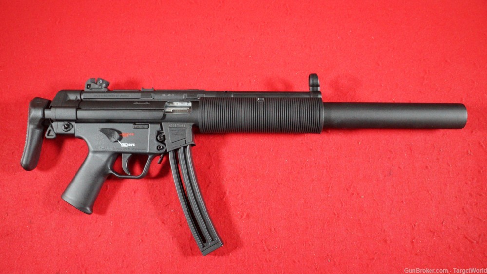 HECKLER & KOCH MP5 .22 LR ADJUSTABLE STOCK BLACK 25 ROUNDS (HK81000468)-img-29