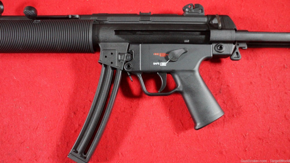 HECKLER & KOCH MP5 .22 LR ADJUSTABLE STOCK BLACK 25 ROUNDS (HK81000468)-img-4