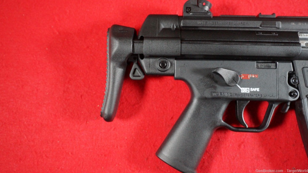 HECKLER & KOCH MP5 .22 LR ADJUSTABLE STOCK BLACK 25 ROUNDS (HK81000468)-img-28