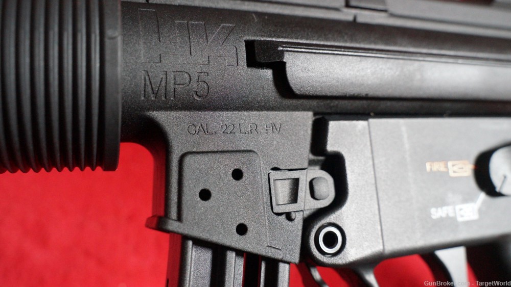 HECKLER & KOCH MP5 .22 LR ADJUSTABLE STOCK BLACK 25 ROUNDS (HK81000468)-img-35