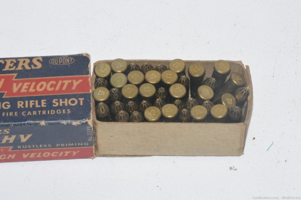 Peters  Dupont  high velocity  22  long rifle shot -img-1