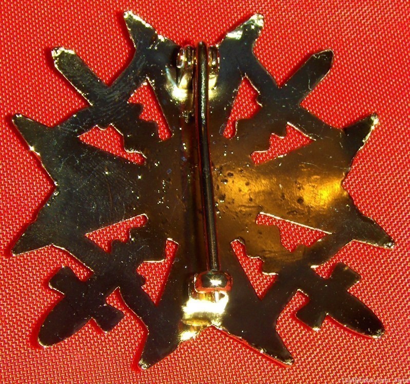 German "Golden" Spanish Cross with swastika (1939-1940) REPRODUCTION   (76)-img-2