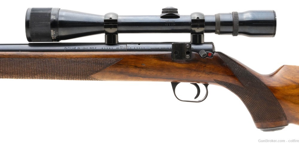 Mauser Single Shot Bolt Action 22 Caliber Sporting Rifle (R31380)-img-2
