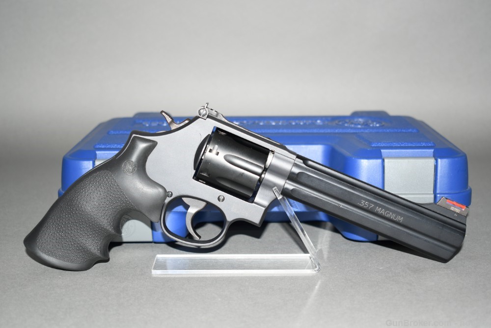Rare Smith & Wesson Model 386 XL Hunter 357 Mag 7 Shot Revolver W Box 2010-img-0