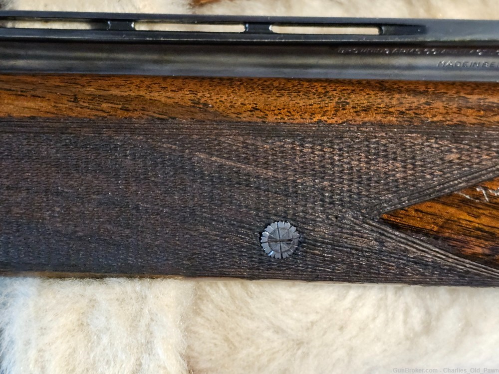 1965 Browning Belgium O/U Superposed Shotgun 12 ga English Walnut-img-11
