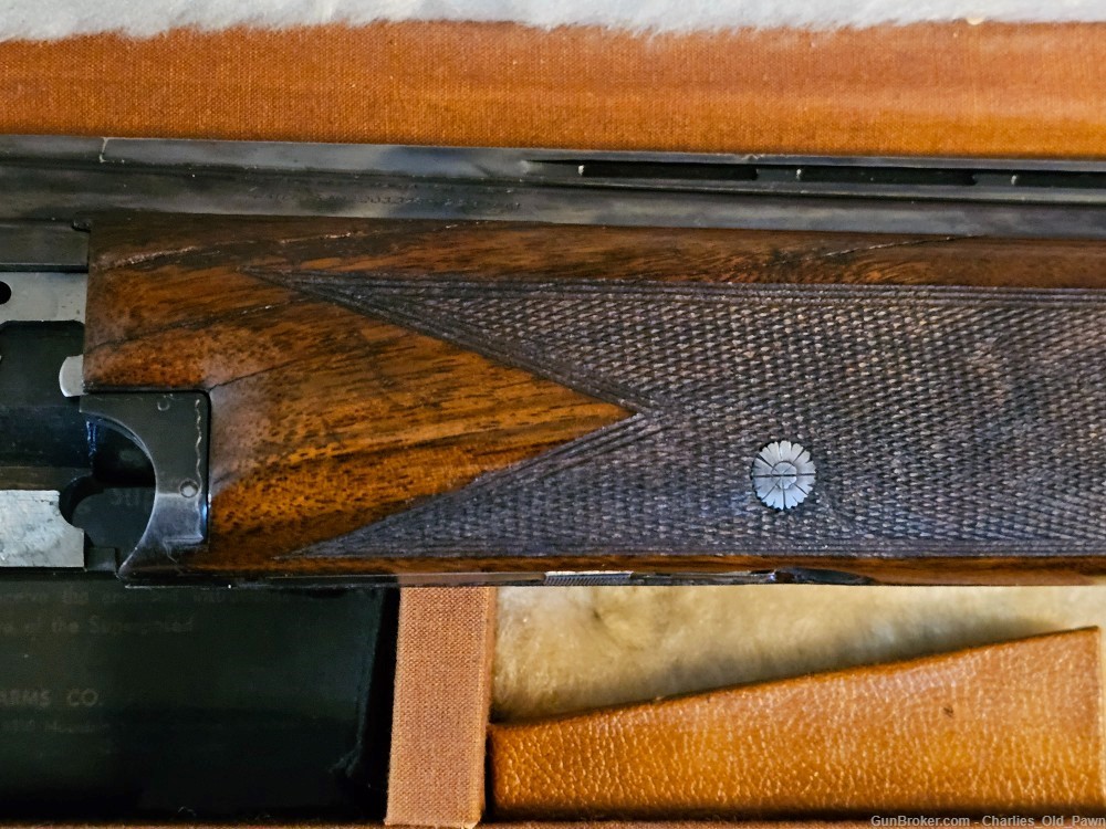 1965 Browning Belgium O/U Superposed Shotgun 12 ga English Walnut-img-19