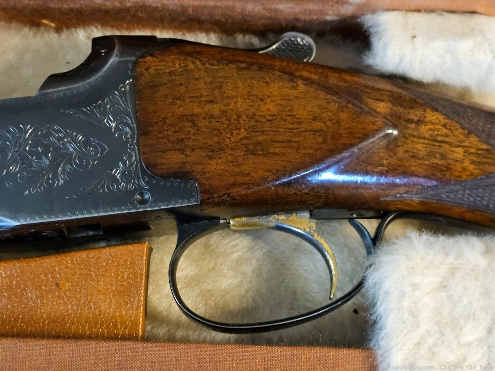1965 Browning Belgium O/U Superposed Shotgun 12 ga English Walnut-img-31