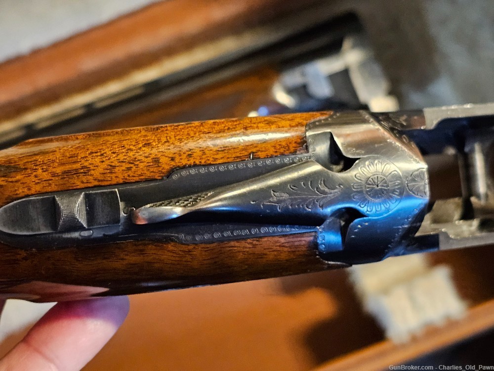 1965 Browning Belgium O/U Superposed Shotgun 12 ga English Walnut-img-7