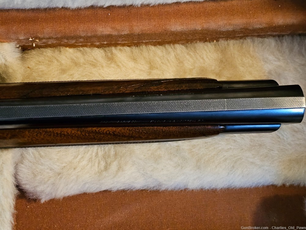 1965 Browning Belgium O/U Superposed Shotgun 12 ga English Walnut-img-5