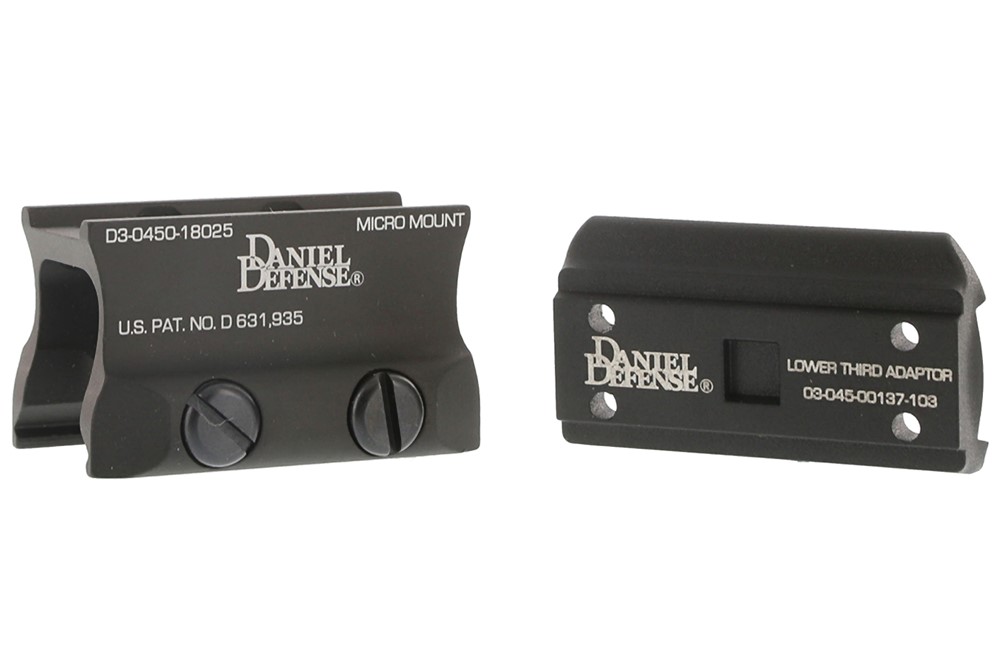 Daniel Defense Aimpoint Micro Mount - Absolute & Lower 1/3rd Cowitness-img-4