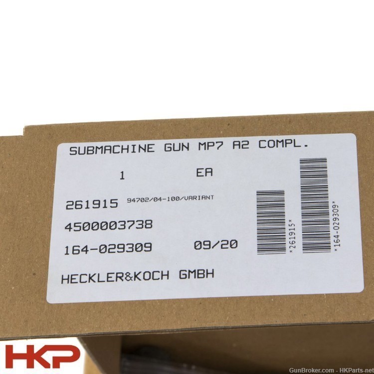 HK MP7 A2 Parts Kit – New, Unfired - Collector-img-5