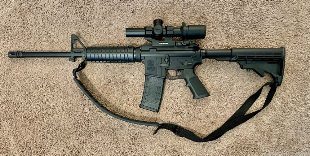 S&W M&P 15in 556/223 cal, with Tactical scope-img-0