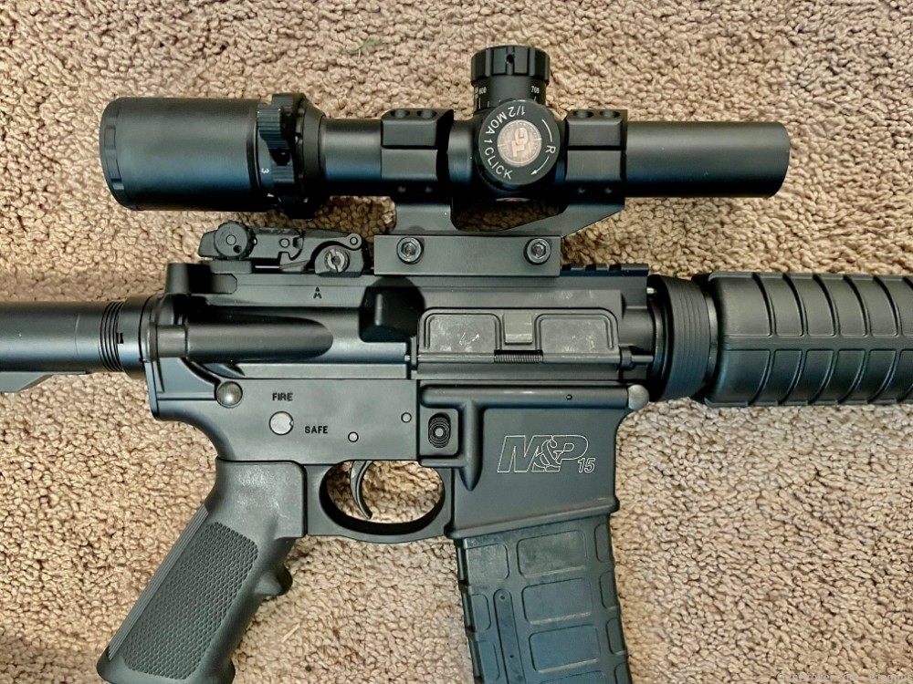 S&W M&P 15in 556/223 cal, with Tactical scope-img-3