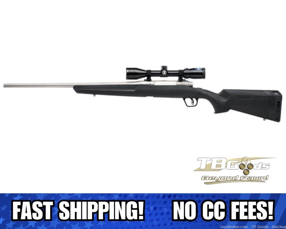 Savage Axis II XP Combo .223 4rds 22" Stainless 57101-img-1