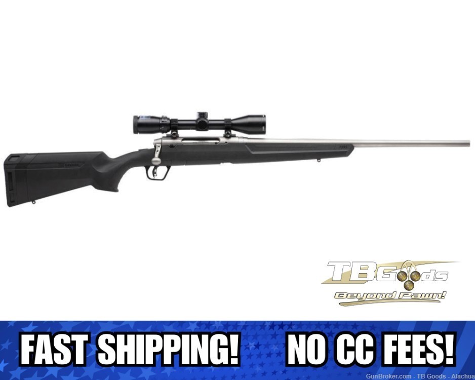 Savage Axis II XP Combo .223 4rds 22" Stainless 57101-img-0