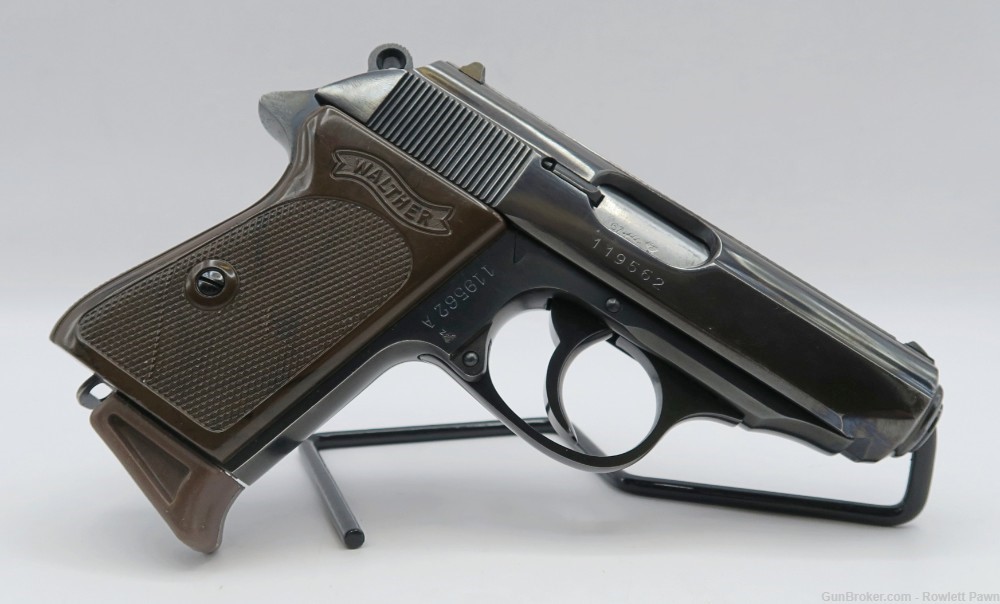 WALTHER PPK 1967 .380 MADE IN W. GERMANY WITH HOLSTER & EXTRA MAG-img-2