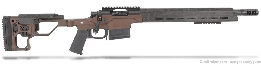 Christensen Arms Modern Precision Rifle - 16" - 6.5 CM - Desert Brown/Black-img-1