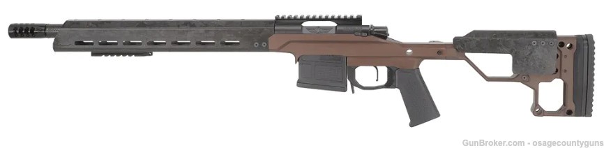 Christensen Arms Modern Precision Rifle - 16" - 6.5 CM - Desert Brown/Black-img-2