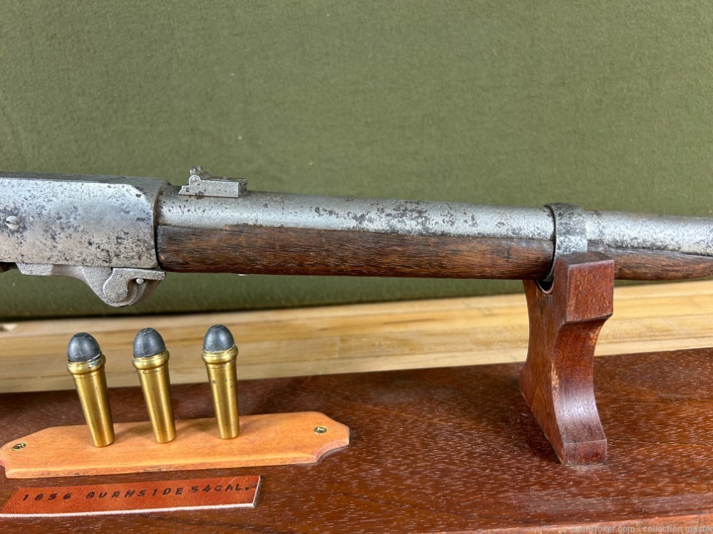 Burnside Rifle Co Spencer Carbine .54 Caliber Rifle Civil War Breech Loader-img-5