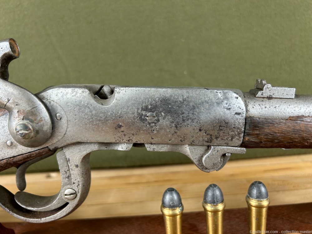 Burnside Rifle Co Spencer Carbine .54 Caliber Rifle Civil War Breech Loader-img-9