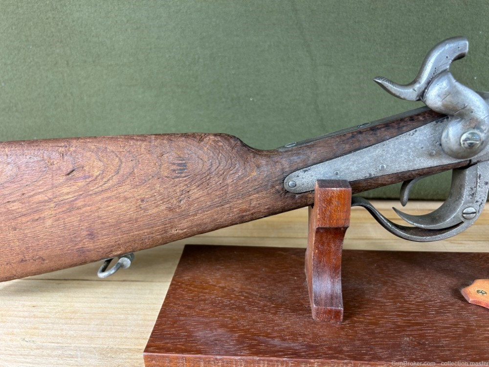 Burnside Rifle Co Spencer Carbine .54 Caliber Rifle Civil War Breech Loader-img-2