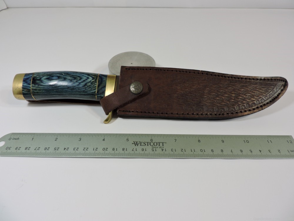 Timber Rattler Bowie Knife Blue Stag Hunter  TR66-img-4