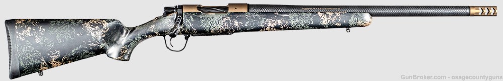Christensen Arms Ridgeline FFT, 20", 6.5 CM, Bronze/Carbon w/Green/Tan -img-1
