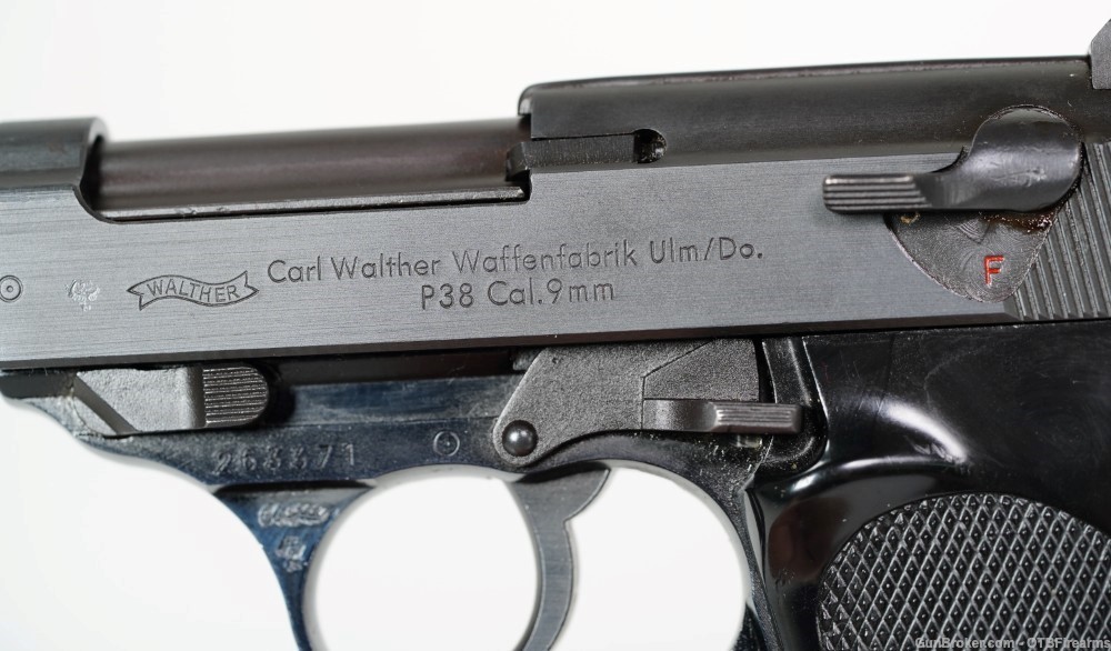 Walther P38 MFG 1964 9mm Pre-68 GCA Alloy Frame 1 mag-img-16