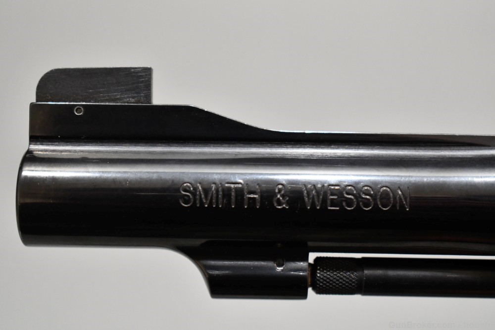 Excellent Smith & Wesson Model 48-7 Revolver 4" 22 WMR W Box 2012-img-15