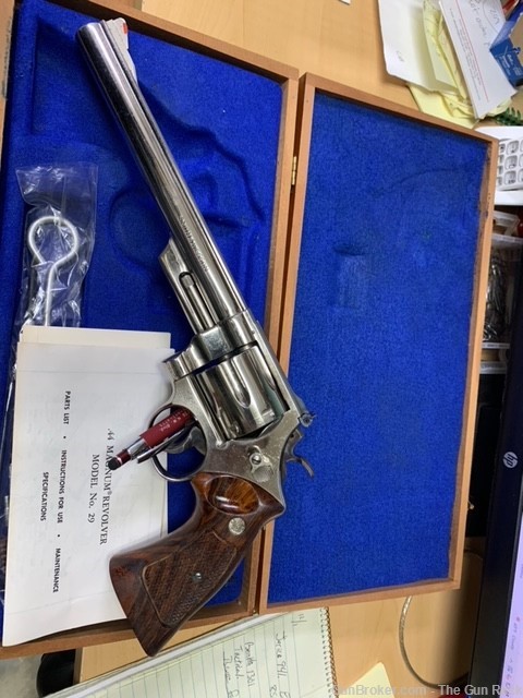 Smith and Wesson 29-2 Nickle .44 Mag Orginal Box, Papers 8 3/8 1980 S&W-img-6