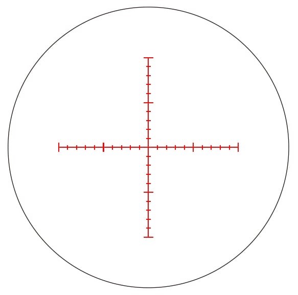 March Compact Tactical 1-10x24mm SFP MTR-1 Reticle 1/4MOA 6Level Illum -img-2