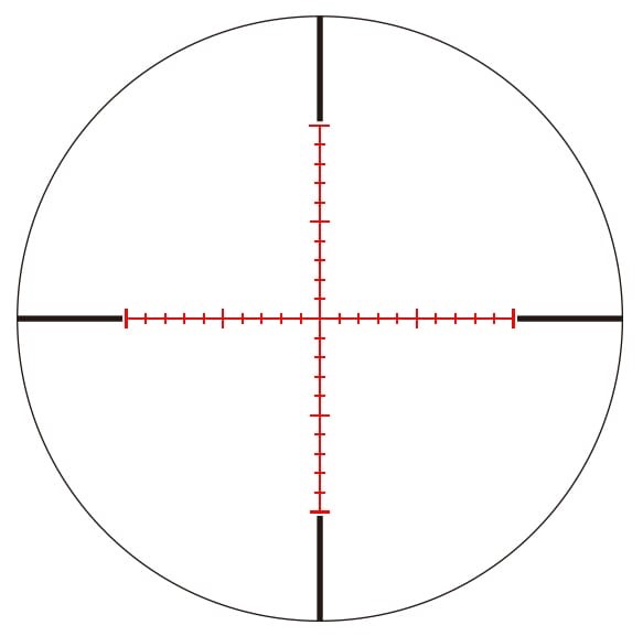 March Compact Tactical 1-10x24mm SFP MTR-3 Reticle 1/4MOA 6Level Illum -img-2