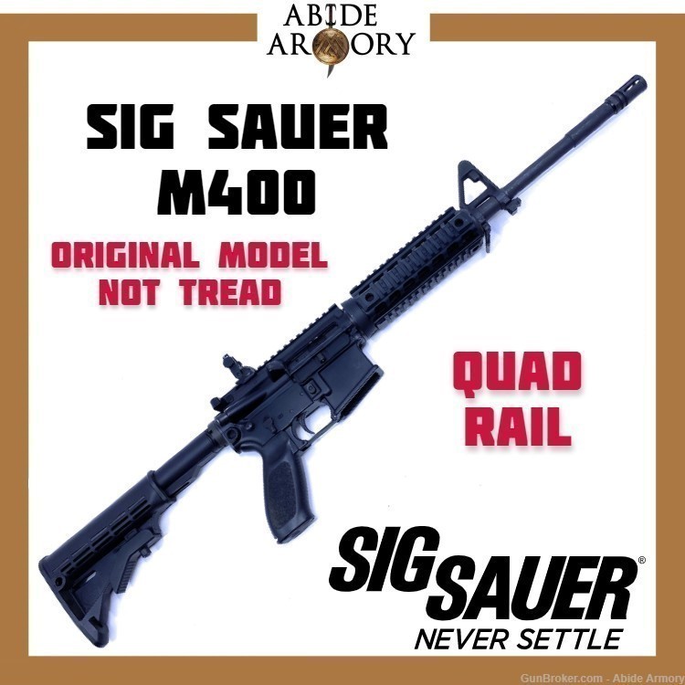 Sig Sauer M400 AR-15 5.56! This is the Original Model -img-0