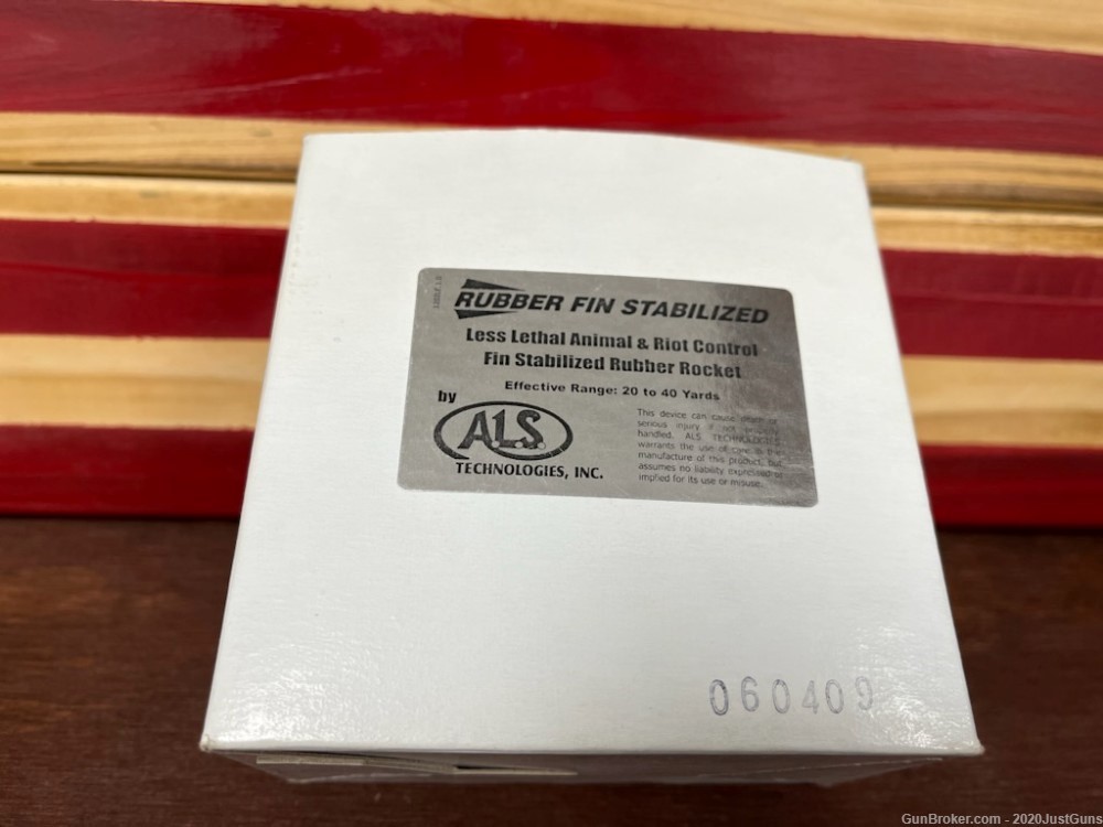 12GA ALS Rubber Fin Stabilized Less Lethal  15rds. Total-img-1