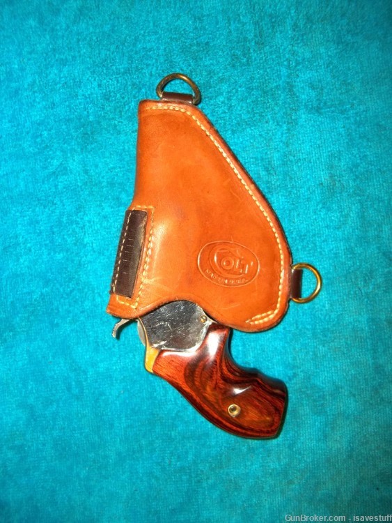 COLT LOGO Inverted Leather Shoulder Holster Smith Wesson 38 49 638 649 642-img-0