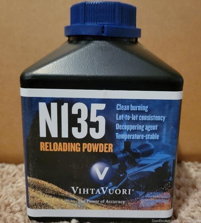  VihtaVuori N135  Smokeless Powder N135 1 lbs Viht N 135 VV N 135-img-0