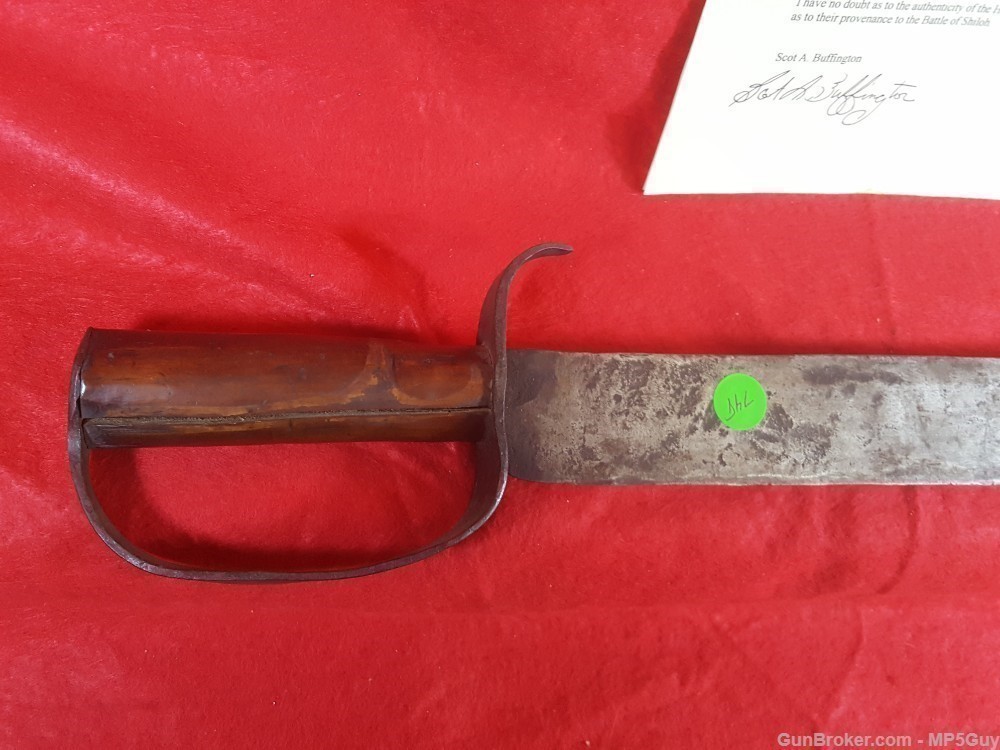Confederate State Arsenal D Guard Bowie Knife-img-5